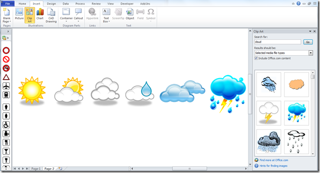 clipart for visio 2010 - photo #45